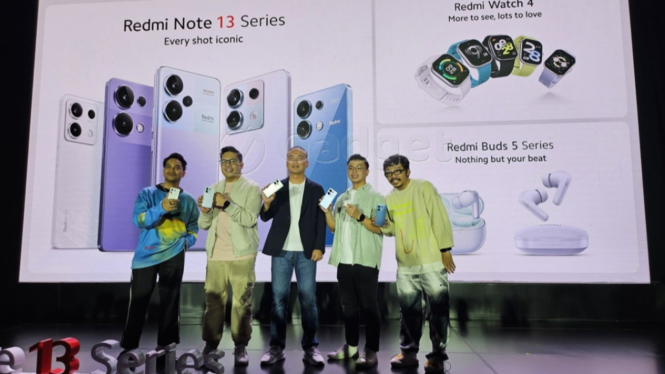 Redmi Note 13 Series Rilis di Indonesia