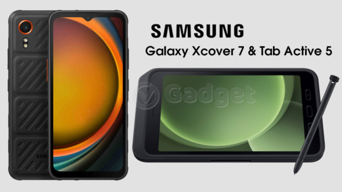 Samsung Galaxy Xcover 7 dan Galaxy Tab Active 5