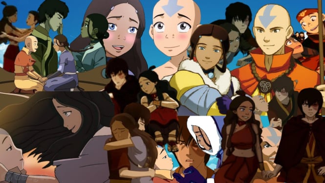 Kisah Cinta Segitiga antara Aang, Katara, dan Zuko di Avatar The Last Airbender