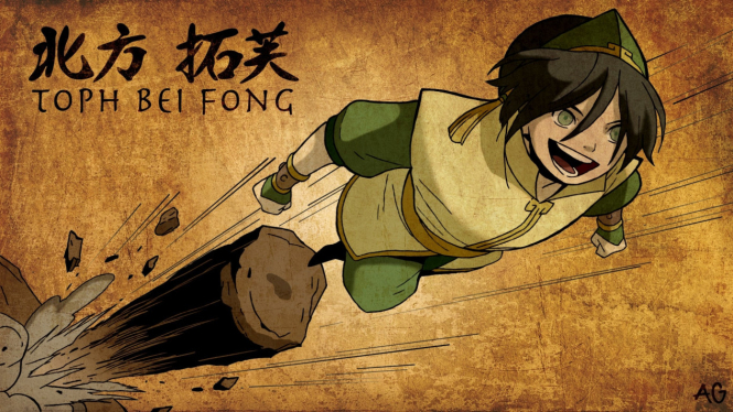 5 Fakta Toph Beifong, Gadis Buta yang Menjadi Guru Aang di Avatar: The Last Airbender