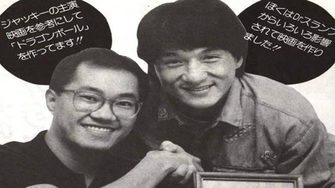 Jackie Chan, Inspirasi di Balik Dragon Ball