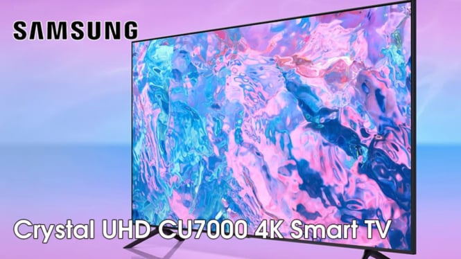 Samsung Crystal UHD CU7000 4K Smart TV