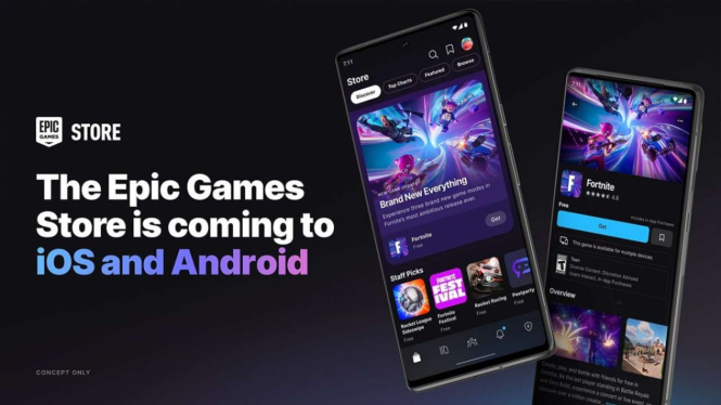 Epic Game Store Bakal Hadir di iOS dan Android Tahun ini