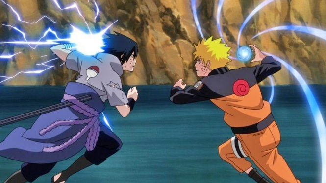 Pertarungan terakhir Sasuke vs Naruto 