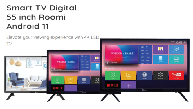 Smart TV Roomi 50 Inch