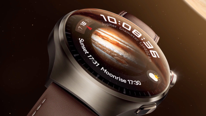 Huawei Watch 4 Pro Hadir Dalam Warna Merah Begaya Luar Angkasa