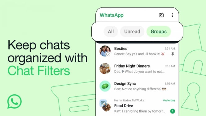 Filter Chat WhatsApp