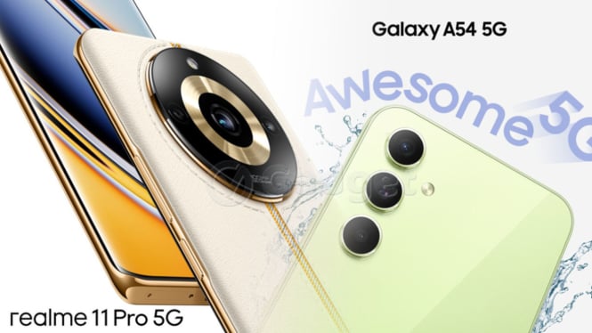 Realme 11 Pro 5G vs Samsung Galaxy A54 5G
