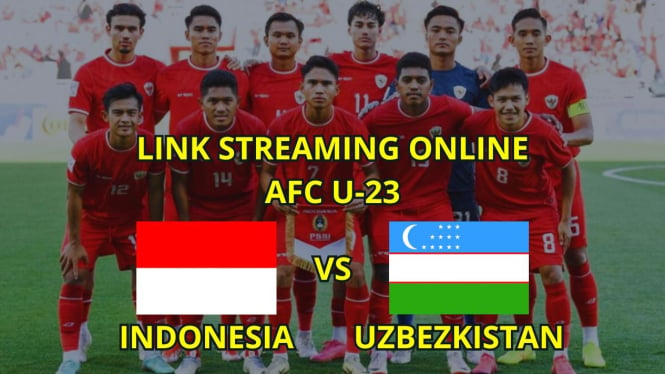 Link Streaming Indonesia Vs Uzbekistan, Jadwal, dan Cara Menonton!