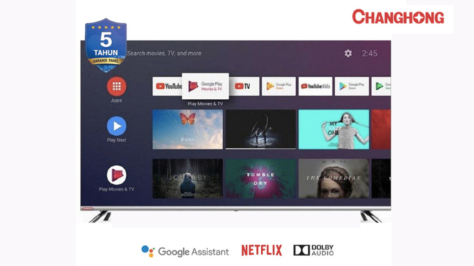 5 Smart TV Changhong Terbaik dengan Harga Terjangkau