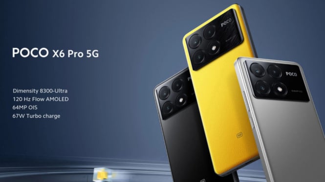 POCO X6 Pro 5G: Perpaduan Sempurna Performa Tangguh, Layar Memukau, dan  Harga Terjangkau!