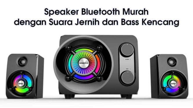 Speaker Bluetooth Murah dengan Suara Jernih dan Bass Kencang