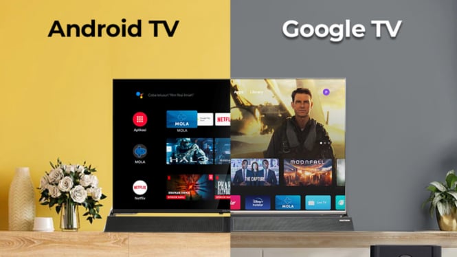Perbedaan Android TV dan Smart TV