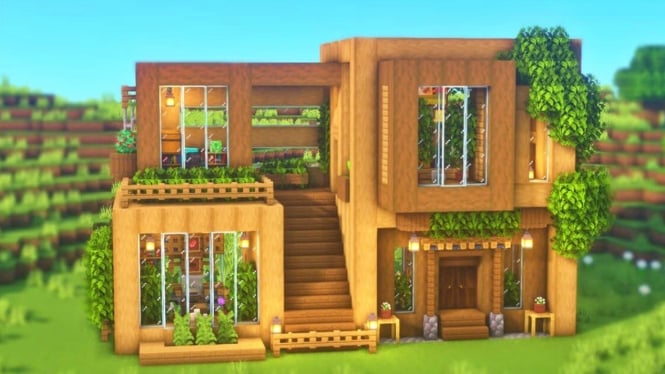 6 Langkah Mudah Cara Membuat Rumah di Minecraft!