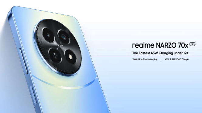 Realme Narzo 70x: HP 2 Jutaan Dengan Spesifikasi Gahar dan Fitur Canggih!