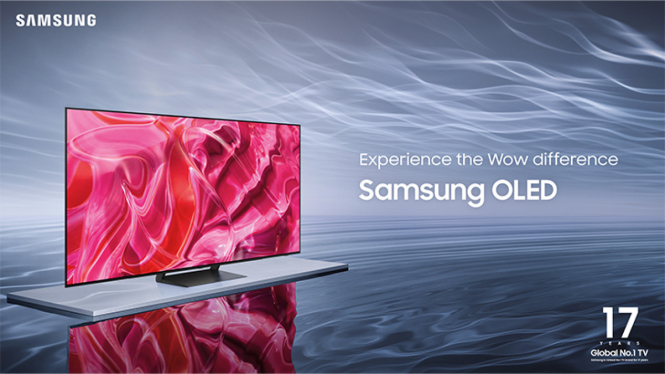 Samsung hadirkan TV OLED seri S85D