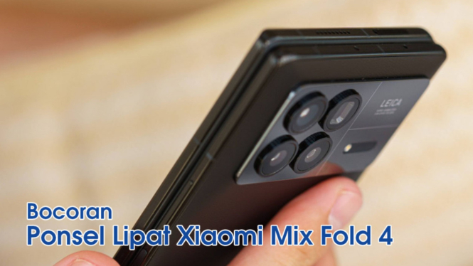 Bocoran Ponsel Lipat Xiaomi Mix Fold 4