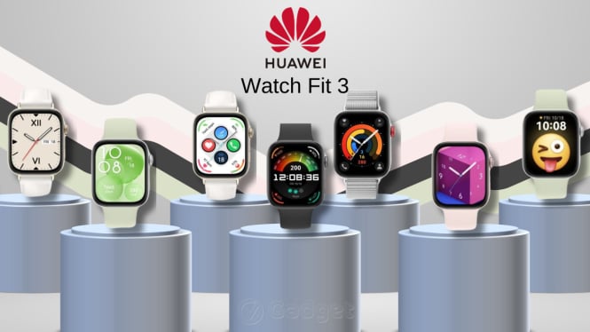 Huawei Watch Fit 3: Smartwatch Mirip Apple Watch, Harga Terjangkau!