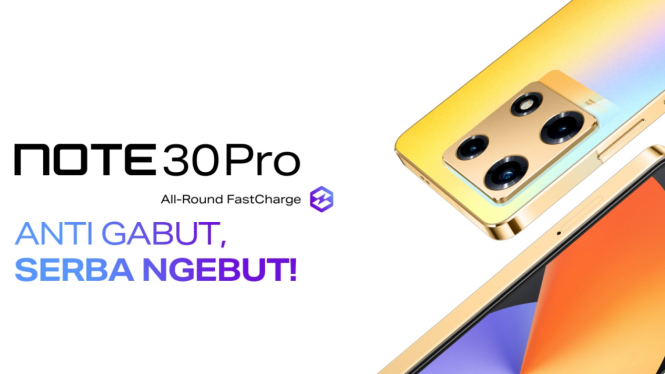 Infinix Note 30 Pro Turun Harga Rp 500 ribu: Fast Charging 68W Mengagumkan, HP Serba Ngebut!