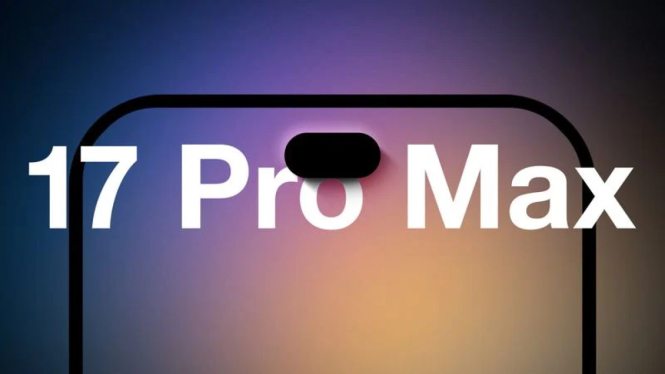 Bocoran iPhone 17 Pro Max: Dynamic Island Lebih Kecil, Tampilan Layar Makin Lega