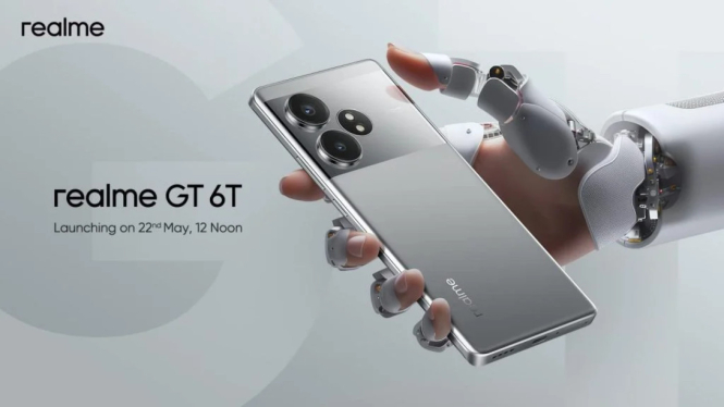 Realme GT 6T Resmi Meluncur: AnTuTu 1.5 Juta, Snapdragon 7+ Gen 3, Kamera 50MP OIS dan Baterai Jumbo