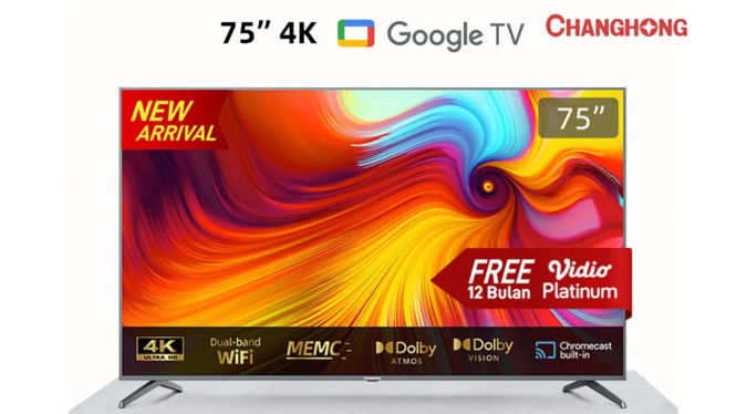 5 Rekomendasi Smart TV Changhong Kualitas Premium Tahun 2024!