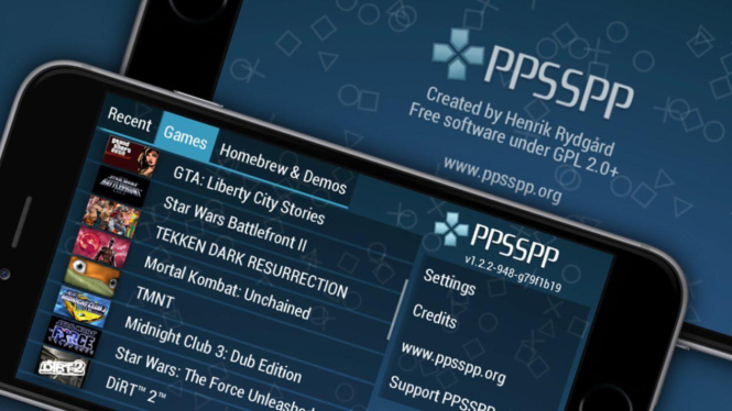 PPSSPP Resmi Hadir di Apple App Store