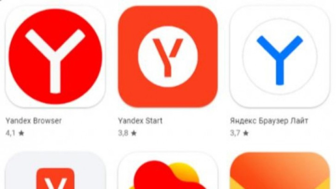 Aplikasi Yandex