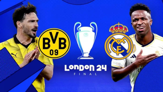 Link Live Streaming Anti Lemot Final Liga Champions 2024: Borussia Dortmund vs Real Madrid