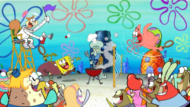 10 Pekerjaan Unik dan Kocak SpongeBob SquarePants