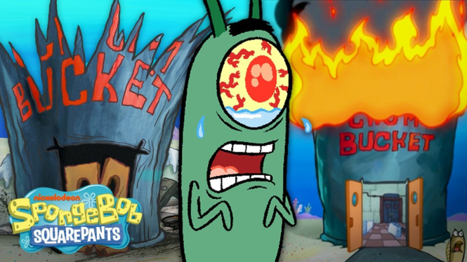 5 Sumber Keuangan Plankton di SpongeBob, Karena Chum Bucket Tak Laku