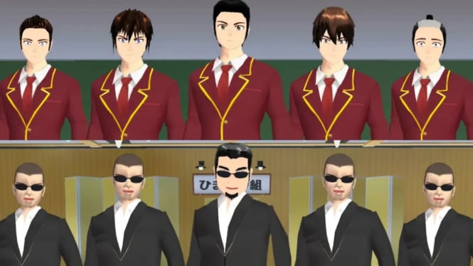 Cara Efektif Mengalahkan Pemimpin Yakuza di Sakura School Simulator
