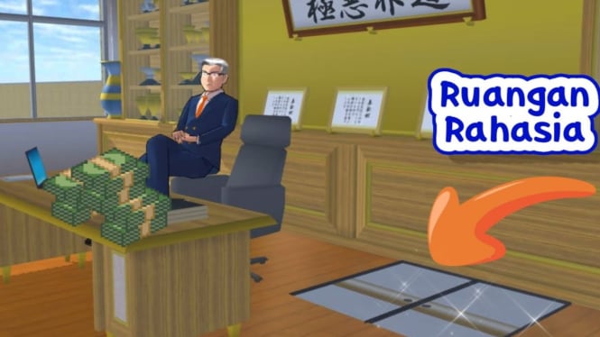 Cara Masuk Ruangan Rahasia Kepala Sekolah di Sakura School Simulator