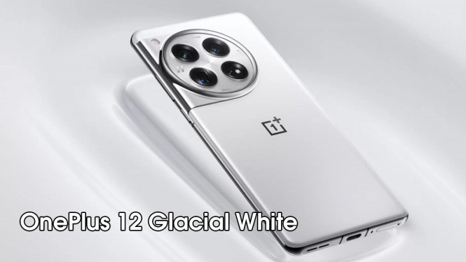 OnePlus 12 Glacial White