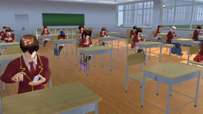 Terbongkar! Teman Sakurani Paling Pelit & Paling Kaya di Sakura School Simulator