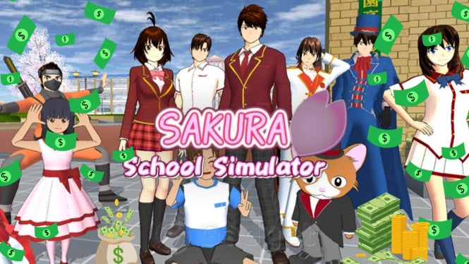 6 Cara Cepat Kaya di Sakura School Simulator