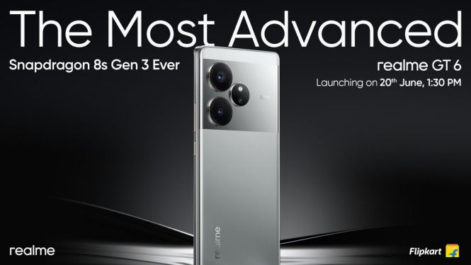Realme GT 6: Hadir dengan Chipset Snapdragon 8s Gen 3 dan Layar Paling Terang di Dunia!