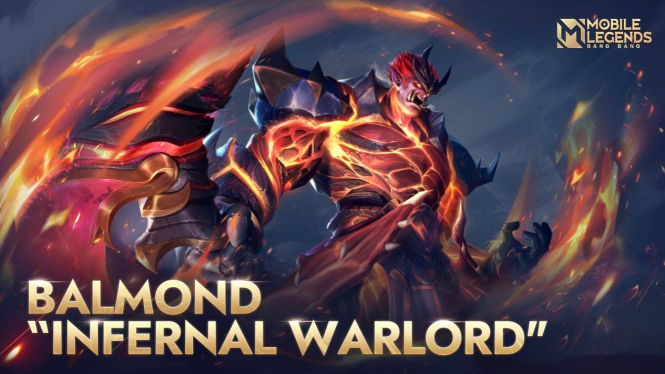 Skin Balmond Infernal Warlord di Mobile Legends, Buat Kapaknya Semakin Menyala