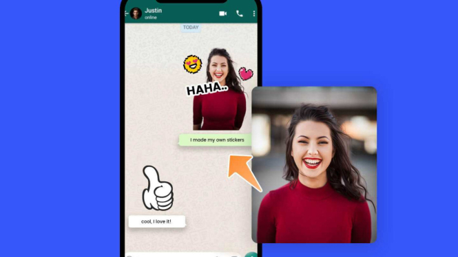 Buat Stiker WhatsApp Tanpa Ribet, Langsung di HP Kamu!
