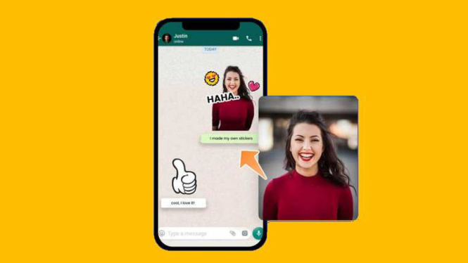 Buat Stiker WhatsApp Tanpa Ribet, Langsung di HP Kamu!