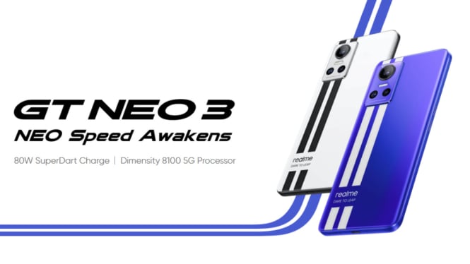 Realme GT Neo3: Performa Tangguh Dengan Chipset Dimensi 8100 dan Pengisian 80W SuperDart