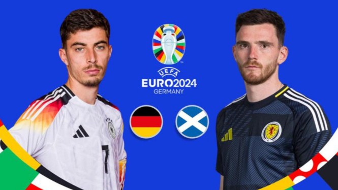 Live Straming Euro 2024, Jerman vs Skotlandia!