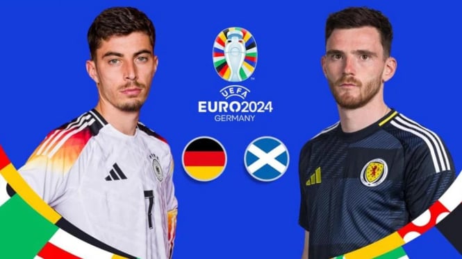 Link Live Streaming Euro 2024 Jerman vs Skotlandia