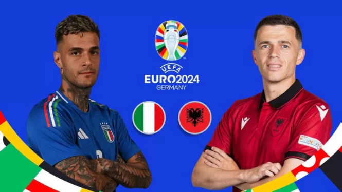Link Live Streaming Tanpa VPN  Italia vs Albania Euro 2024, Minggu 16 Juni 2024
