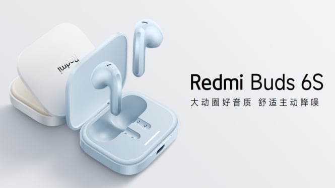Redmi Buds 6S: Earbuds Berkualitas dengan Fitur Spesial Peredam Bising, Harga di 400 Ribuan