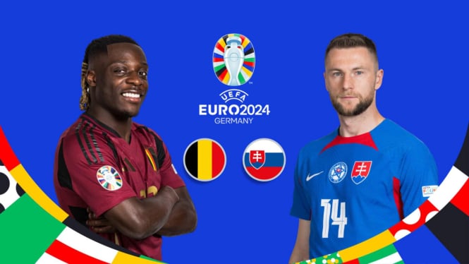 Link Live Streaming Belgia vs Slovakia Euro 2024, Senin 17 Juni 2024
