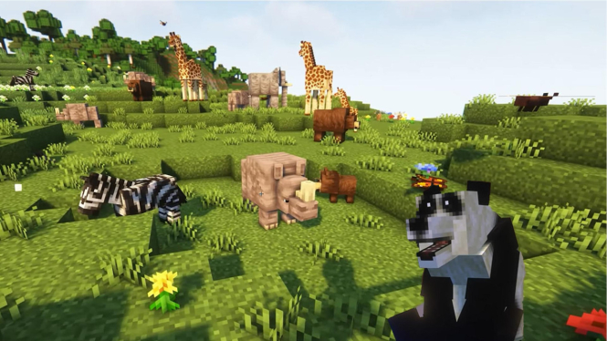 Cara Membangun Kebun Binatang di Minecraft