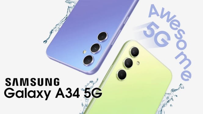 Samsung Galaxy A34 5G Turun Harga 1,5 Juta, Bakal Dapat Update Android 15