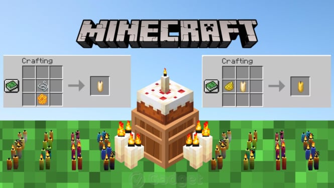 Cara Membuat Lilin di Minecraft