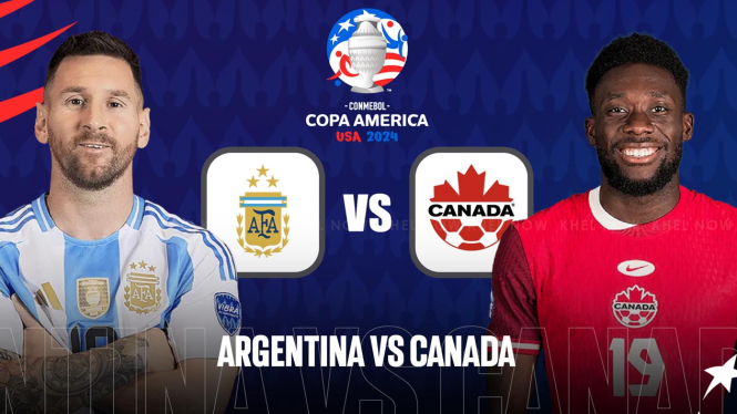 Link Live Streaming Argentina vs Kanada - Copa America 2024